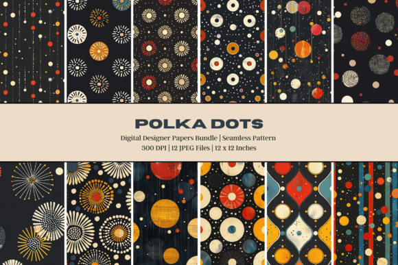 Polka Dots Digital Paper: A Strategic Asset for Intentional Design and Brand Consistency