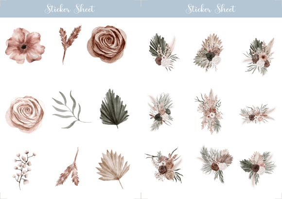 Redefining Productivity and Aesthetics: The Strategic Value of the Floral Planner Sticker Sheet in Digital Workflows