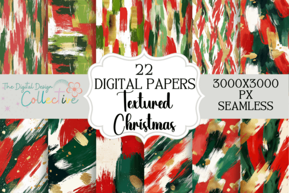 Seamless Christmas Textured Papers: A Comprehensive Guide to Digital Design Assets