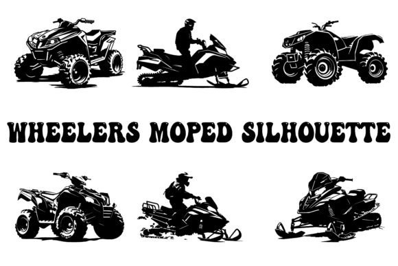 Snowmobile Vector, Silhouette Snowmob: A Comprehensive Guide to Versatile Design Assets