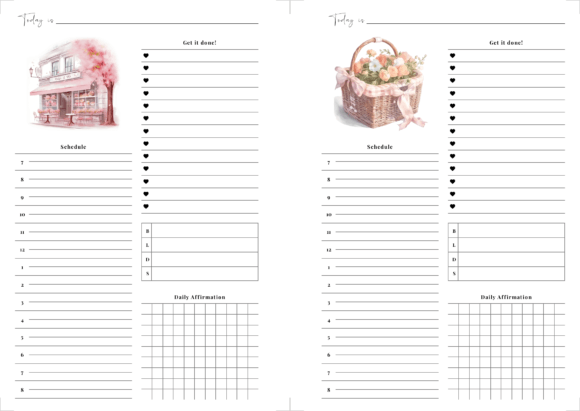 The Versatile Daily Planner Page: From Productivity to Creative Canvas